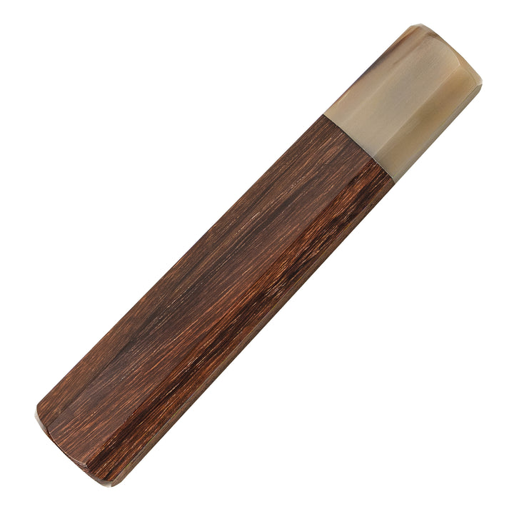 Octagonal Handle Rosewood/Buffalo Horn L 14 cm