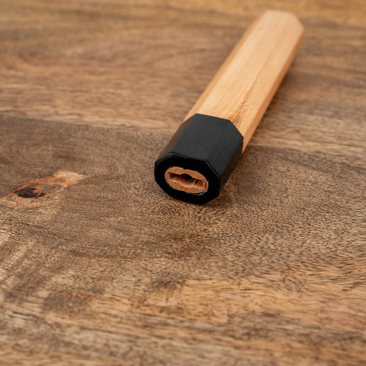 Octagonal Handle American Cherry/Pakka L 14 cm