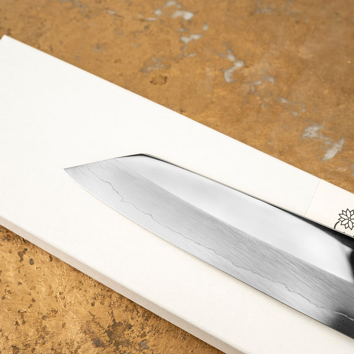 Kiritsuke Gyuto 19,5 cm Sakai Kikumori Choyo Mirror Finish Silver#3