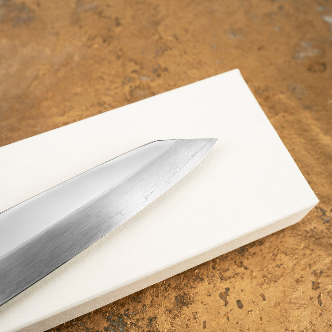 Kiritsuke Petty 12 cm Sakai Kikumori Choyo Mirror Finish Silver#3