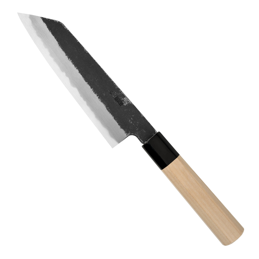 Bunka 16,5 cm Sakai Kikumori Kikuzuki Kurouchi Shirogami#2/Iron