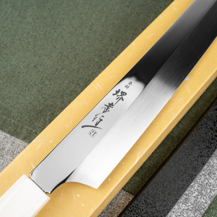 Kengata Yanagiba 30 cm Sakai Takayuki Ginryu Honyaki SW
