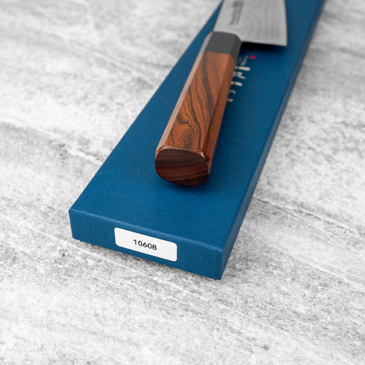 Santoku 18 cm Sakai Takayuki GrandChef Damascus Bohler N685