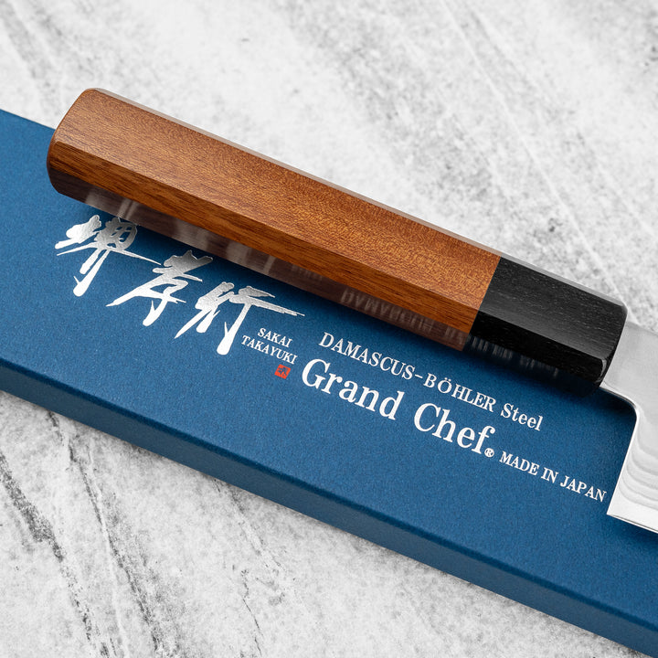 Gyuto 21 cm Sakai Takayuki GrandChef Damascus Bohler N685