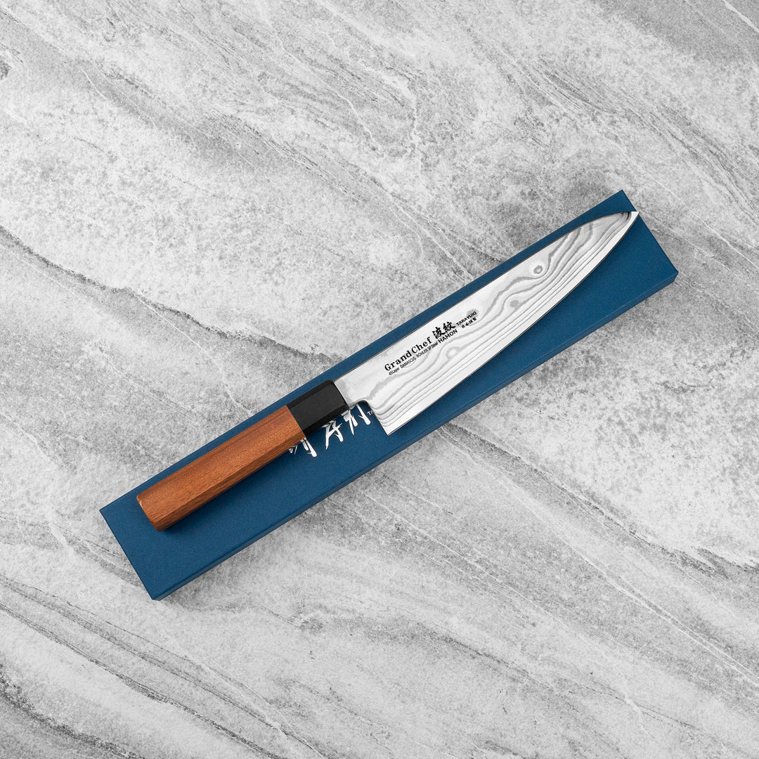 Gyuto 21 cm Sakai Takayuki GrandChef Damascus Bohler N685