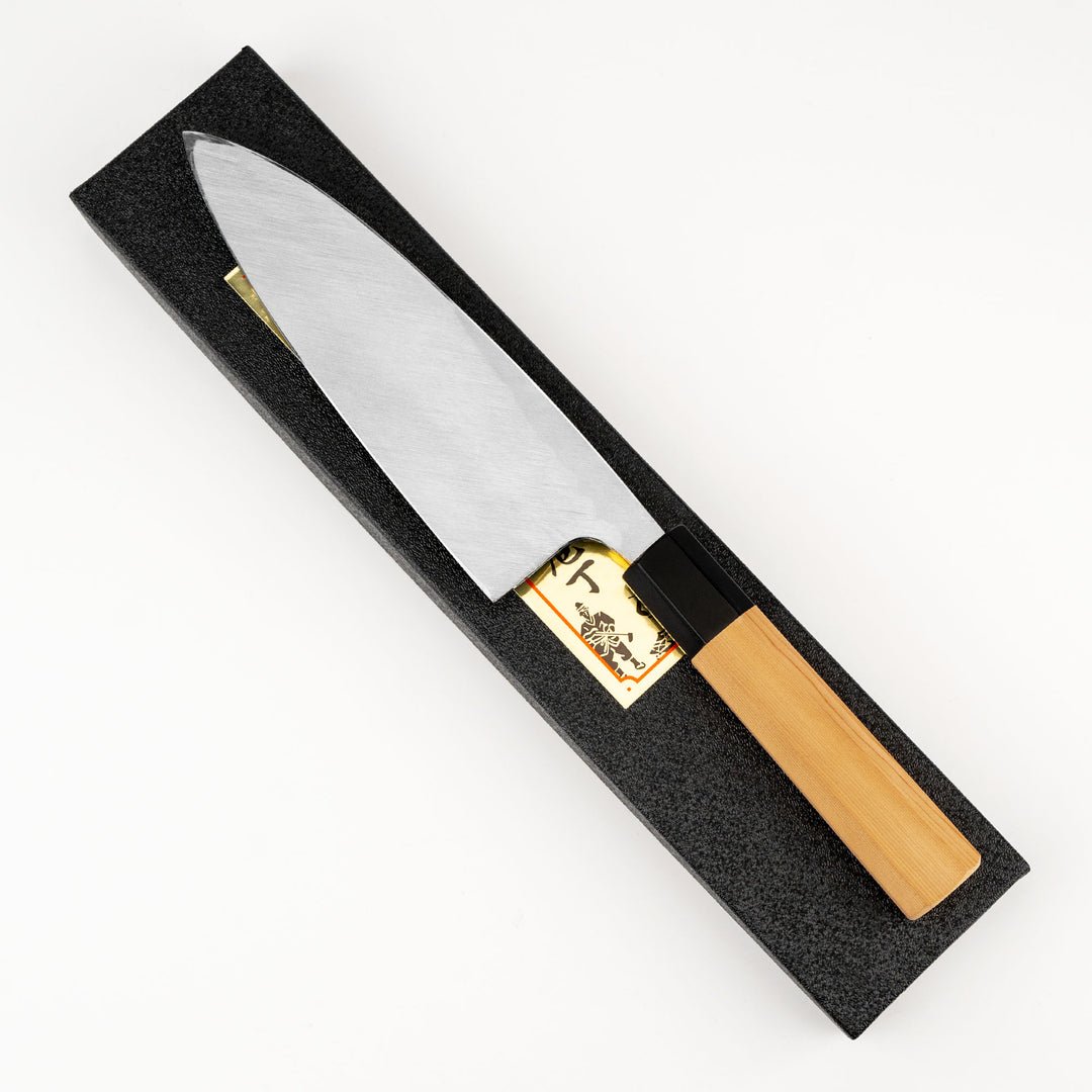 Deba 18 cm Sakai Takayuki Hakugin Mirror Finish AUS-8