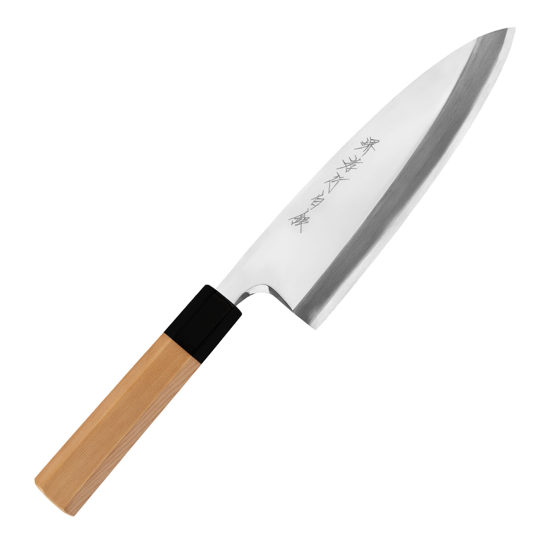 Deba 18 cm Sakai Takayuki Hakugin Mirror Finish AUS-8