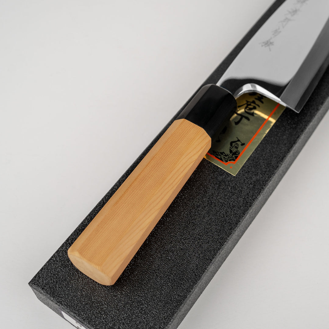 Deba 18 cm Sakai Takayuki Hakugin Mirror Finish AUS-8