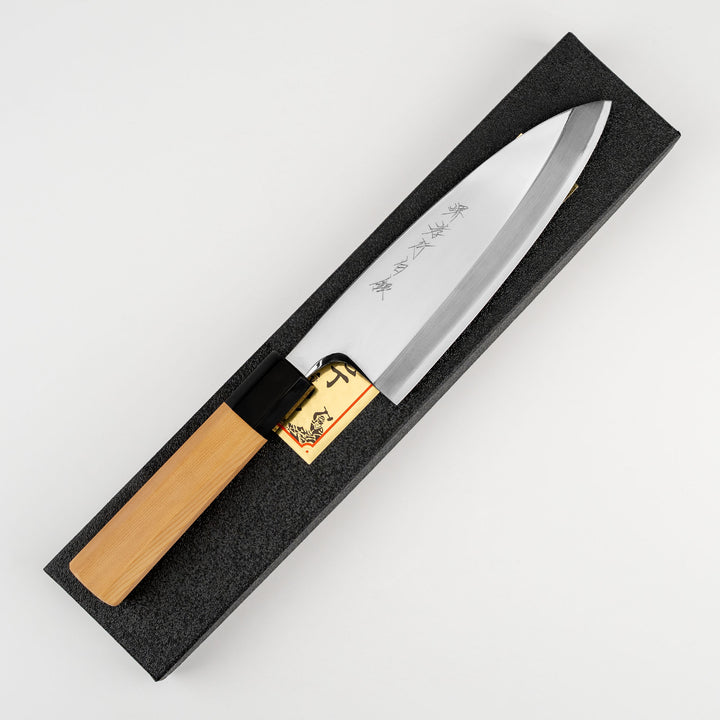 Deba 18 cm Sakai Takayuki Hakugin Mirror Finish AUS-8