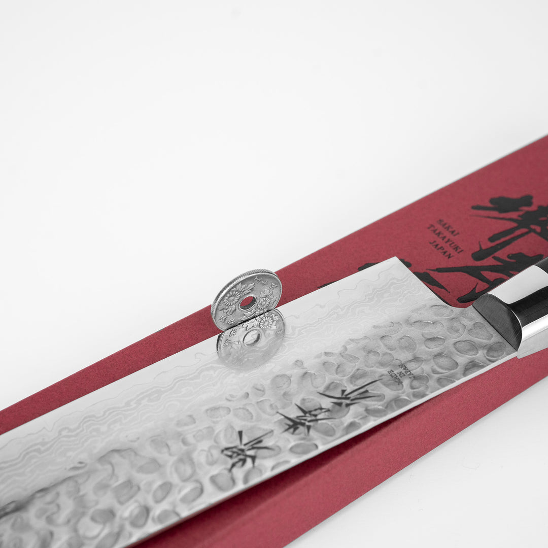 Nakiri 16 cm Sakai Takayuki Hammered VG-10