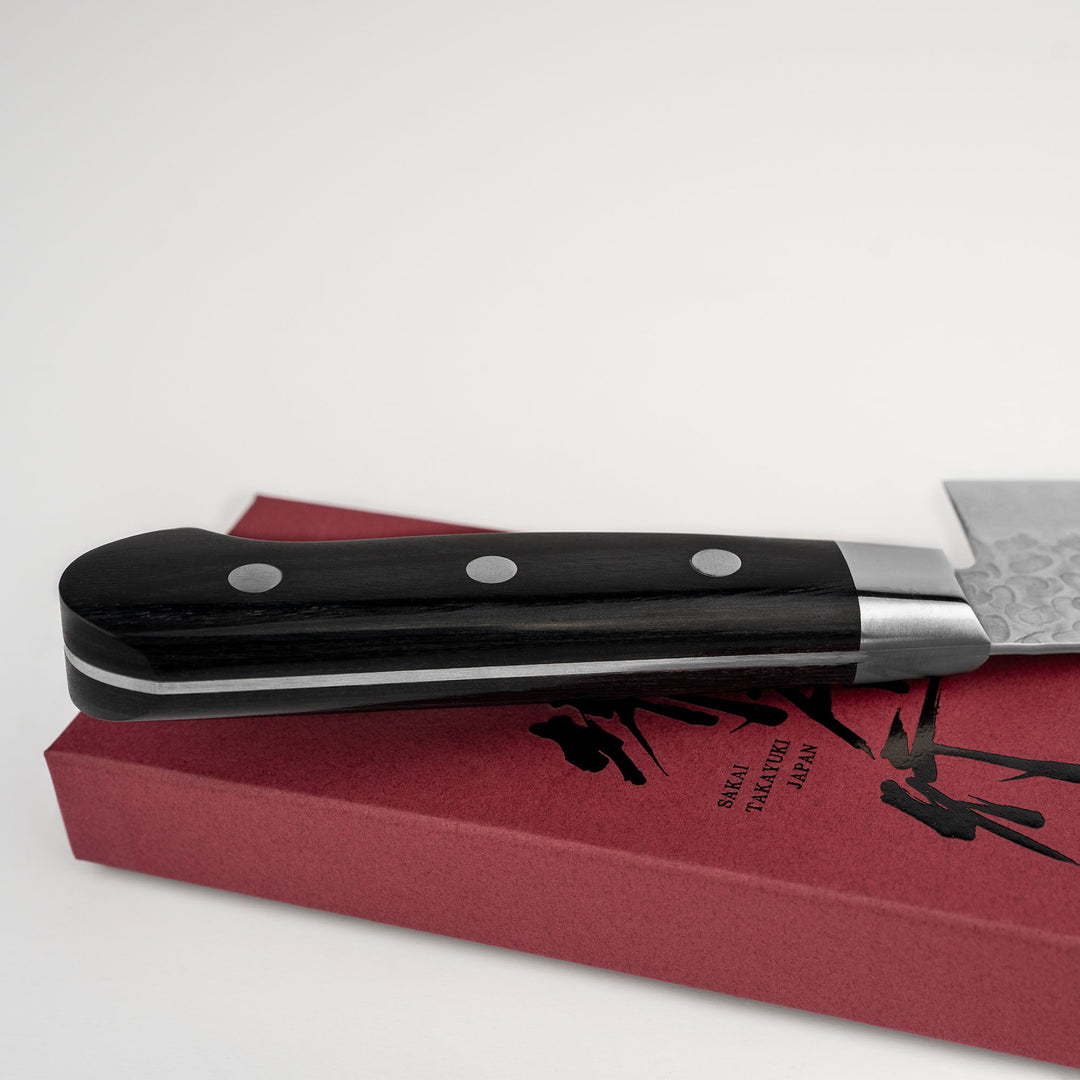 Santoku 18 cm Sakai Takayuki Hammered VG-10