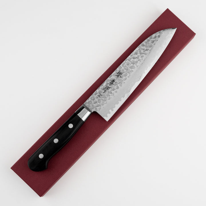 Santoku 18 cm Sakai Takayuki Hammered VG-10