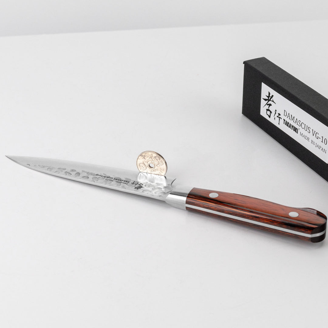 Petty 12 cm Sakai Takayuki Hammered VG-10
