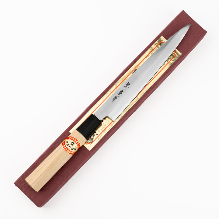 Fuguhiki 18 cm Sakai Takayuki Kasumi Shirogami#3/Iron