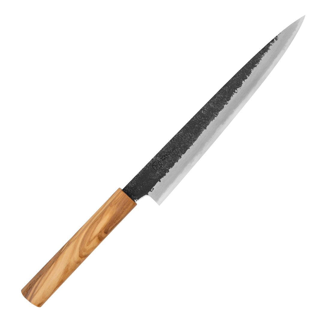 Sujihiki 24cm Sakai Takayuki Sanpou Mizu Shirogami#2/Iron