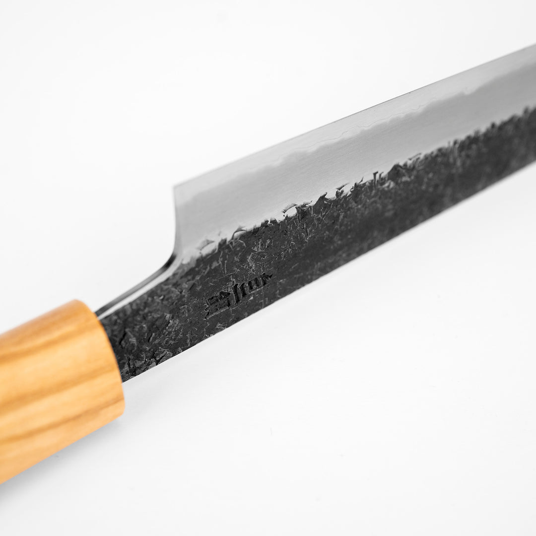 Sujihiki 24cm Sakai Takayuki Sanpou Mizu Shirogami#2/Iron