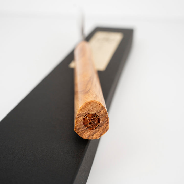 Gyuto 20 cm Sakai Takayuki Sanpou Mizu Shirogami#2/Iron