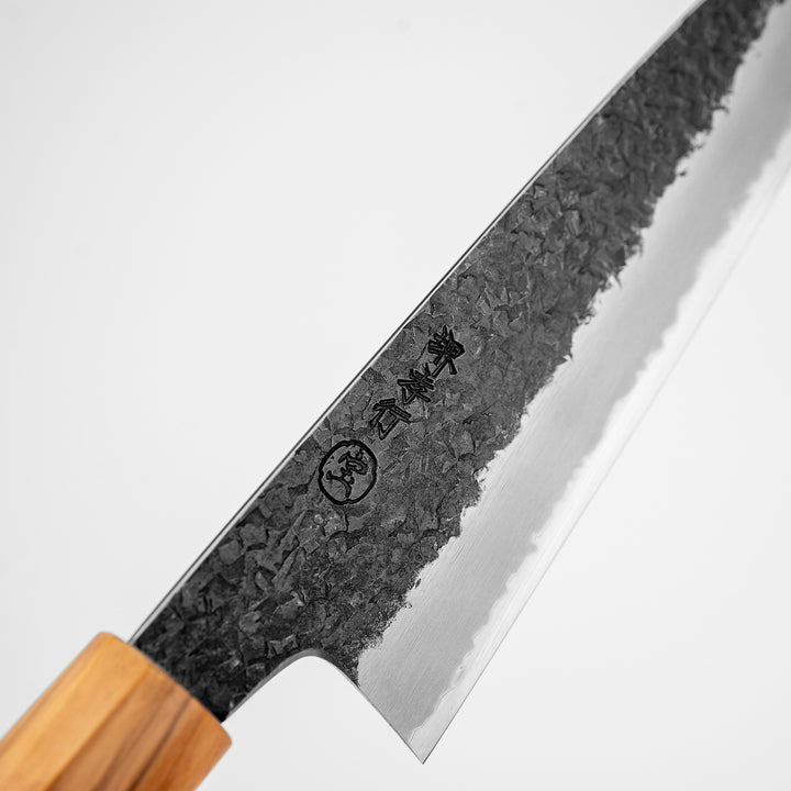 Gyuto 20 cm Sakai Takayuki Sanpou Mizu Shirogami#2/Iron