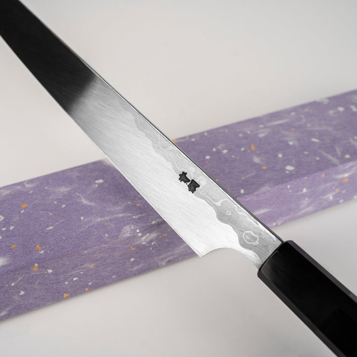 Kiritsuke Yanagiba 30 cm Sakai Takayuki Seiryu Damascus Aogami#2/Iron + Saya