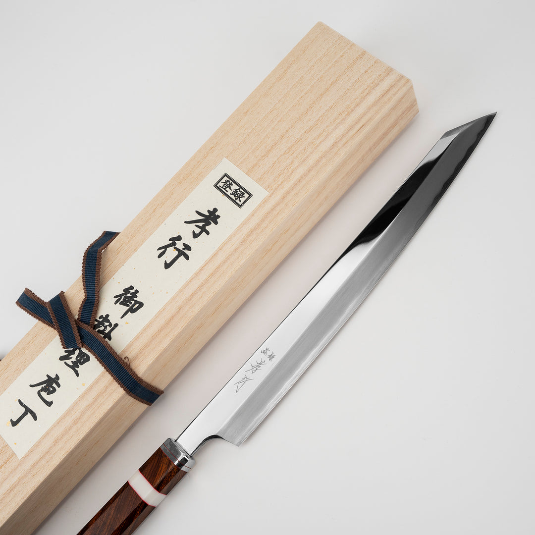 Kengata Yanagiba 30 cm Sakai Takayuki Shiden Silver#3