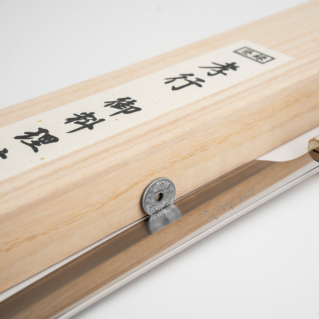 Kengata Yanagiba 30 cm Sakai Takayuki Shiden Silver#3