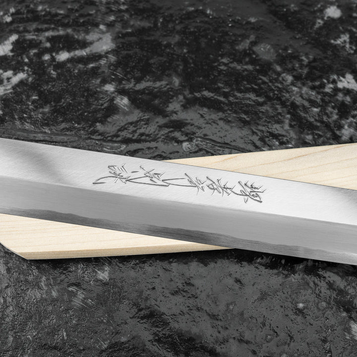 Maguro 45 cm Sakai Takayuki Shirogami#2/Iron + Saya