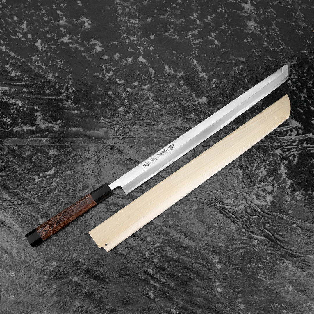 Maguro 45 cm Sakai Takayuki Shirogami#2/Iron + Saya