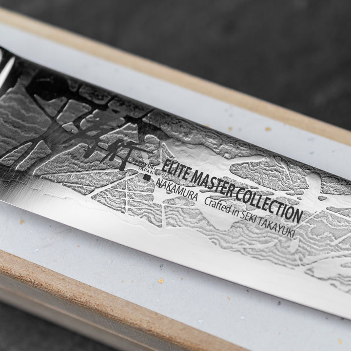 Kengata Sujihiki 24 cm Sakai Takayuki Nakamura Elite Master VG-10