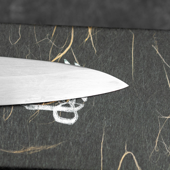 Sujihiki 23 cm Satoshi Nakagawa Damascus Aogami#1/Iron