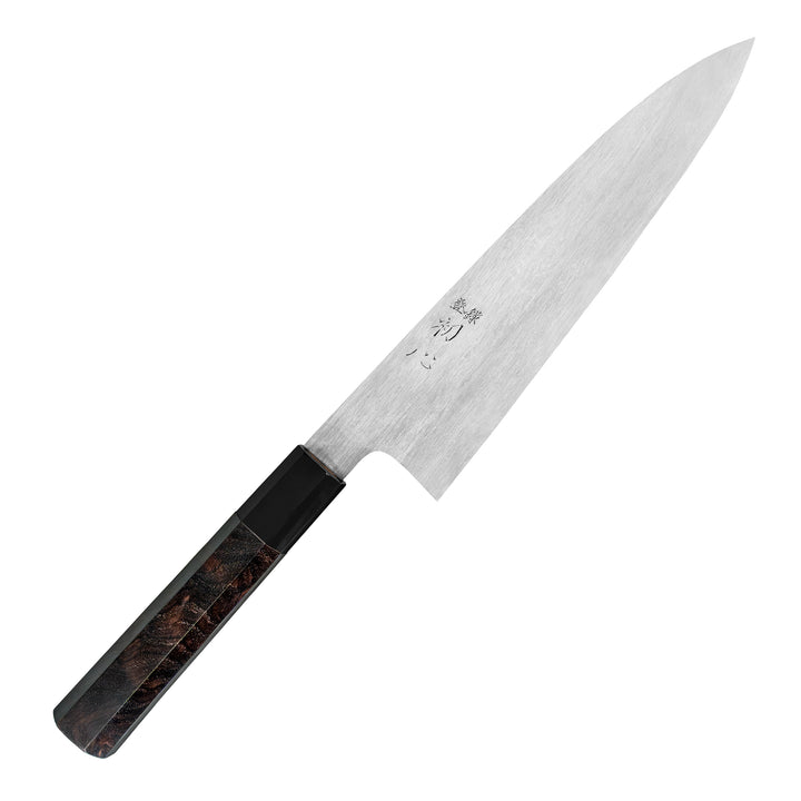 Gyuto 21 cm Satoshi Nakagawa Damascus Aogami#1/Iron