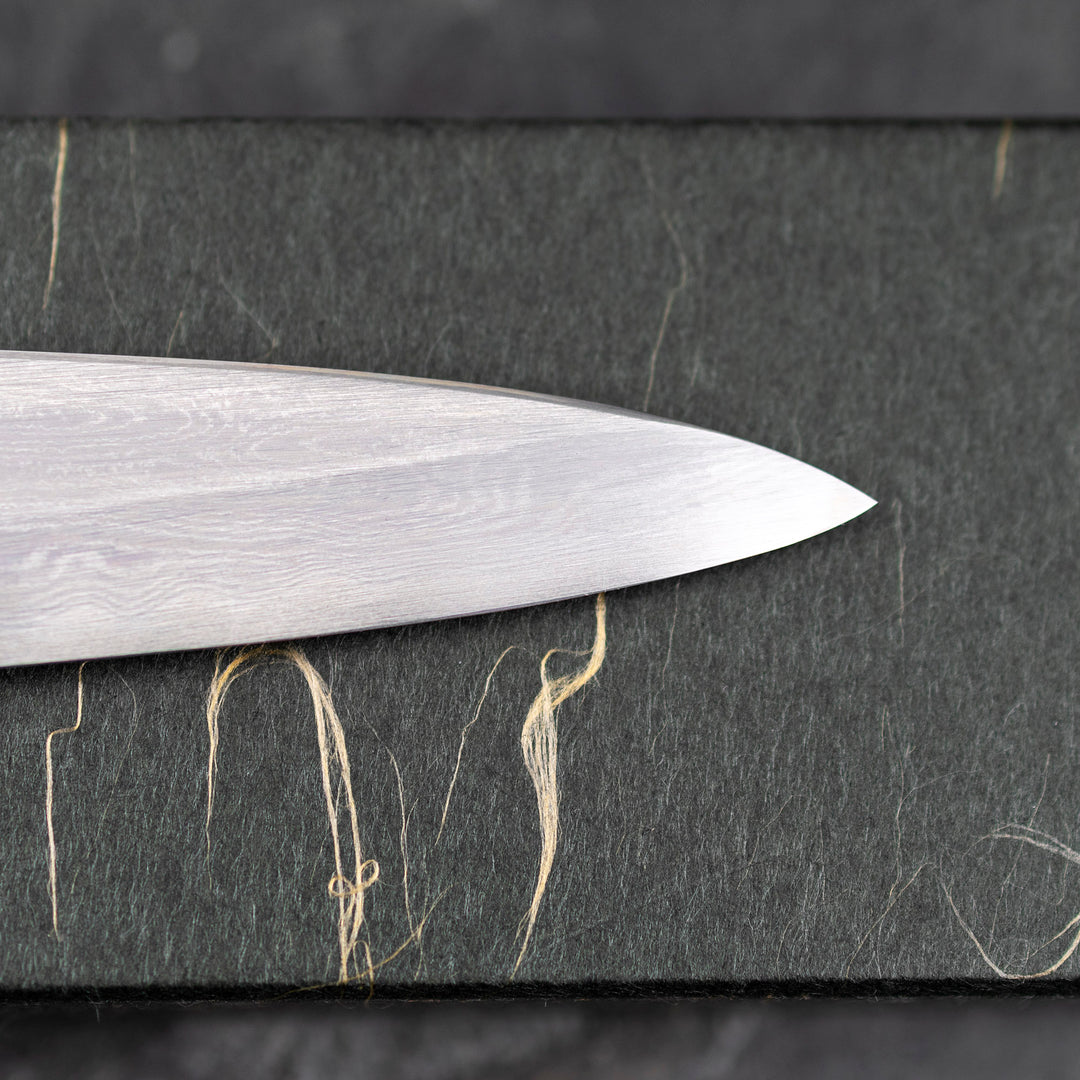 Petty 14 cm Satoshi Nakagawa Damascus Aogami#1/Iron
