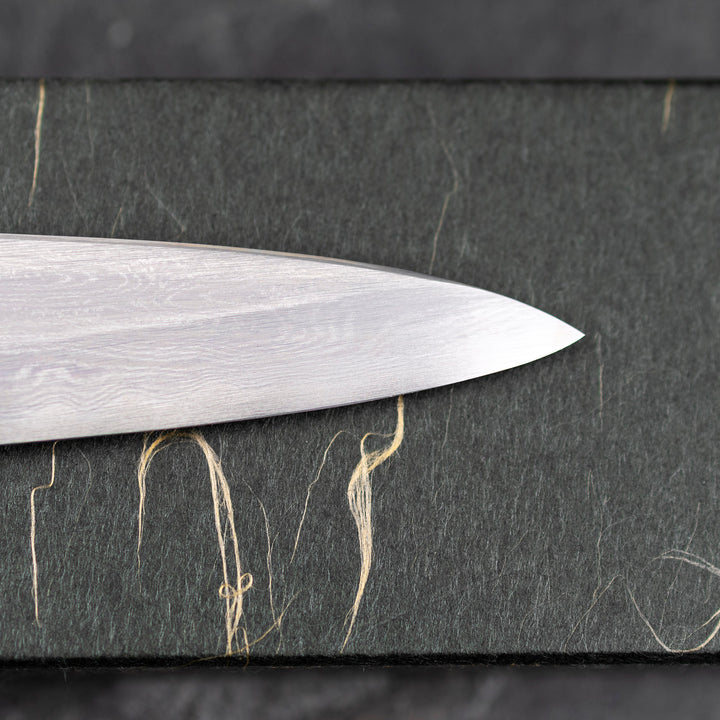 Petty 14 cm Satoshi Nakagawa Damascus Aogami#1/Iron