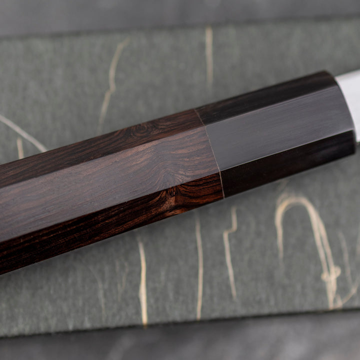 Petty 14 cm Satoshi Nakagawa Damascus Aogami#1/Iron