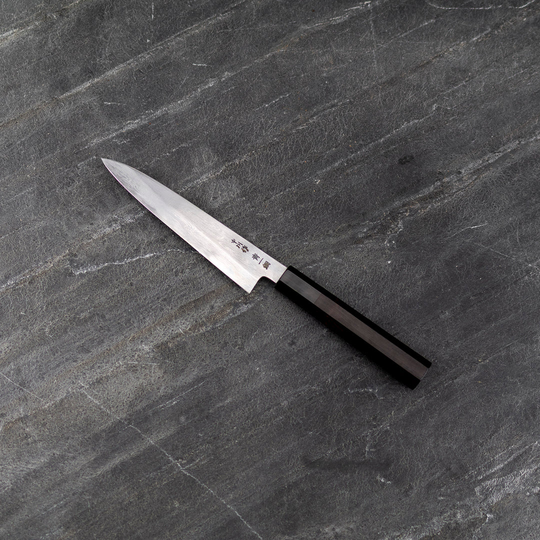 Petty 14 cm Satoshi Nakagawa Damascus Aogami#1/Iron