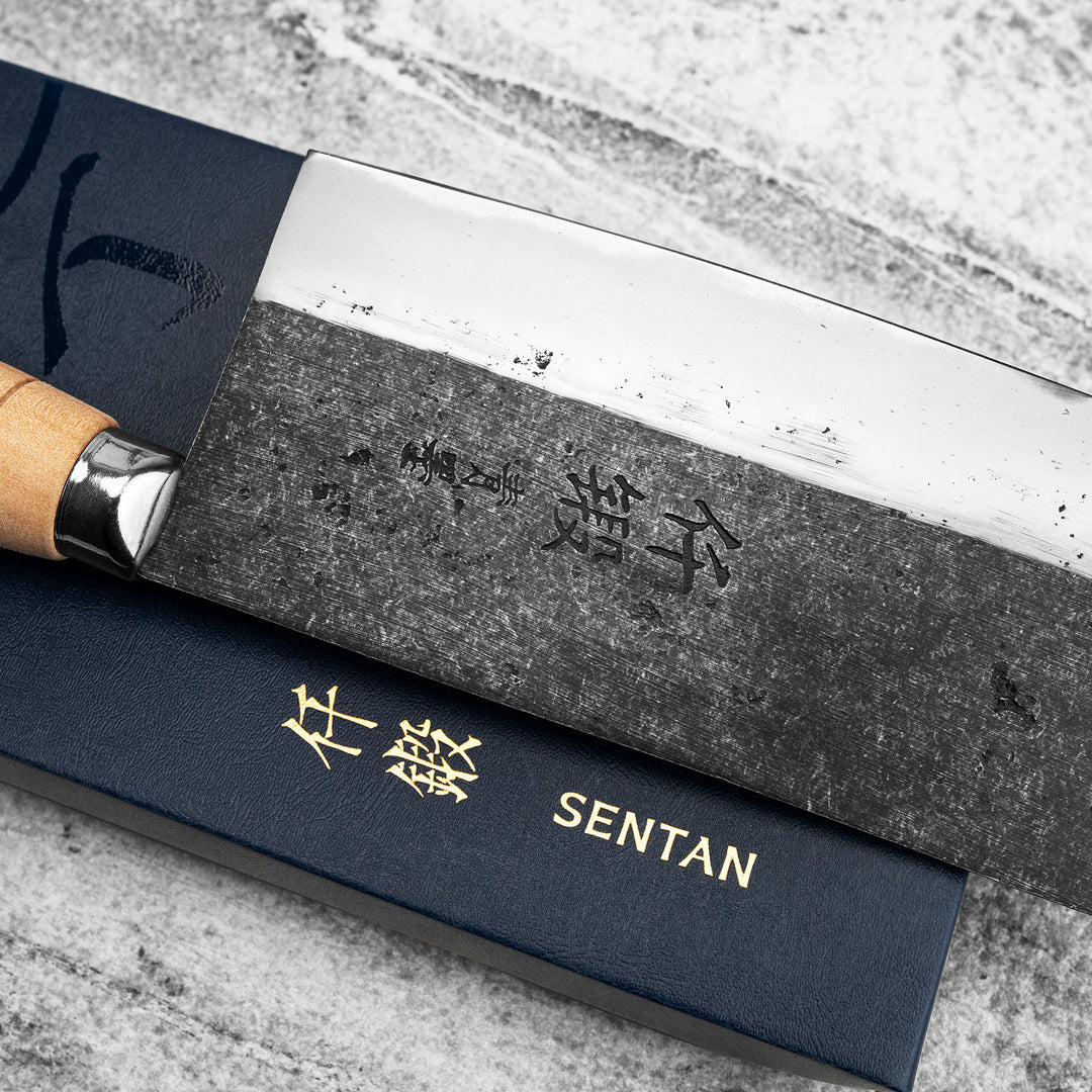 Chinese Chopping Knife 17 cm Sentan Aogami#2/Iron