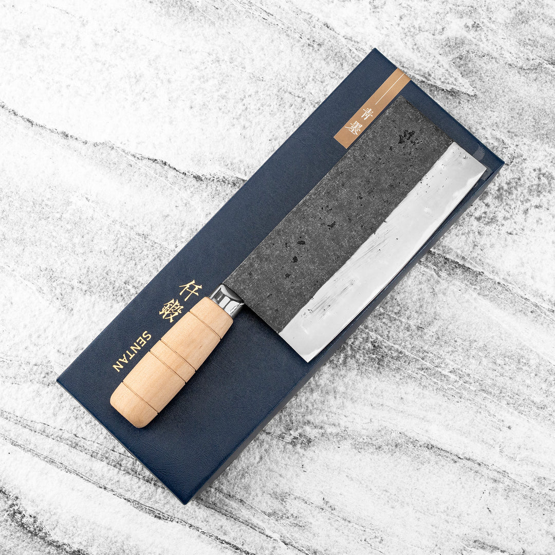 Chinese Chopping Knife 17 cm Sentan Aogami#2/Iron