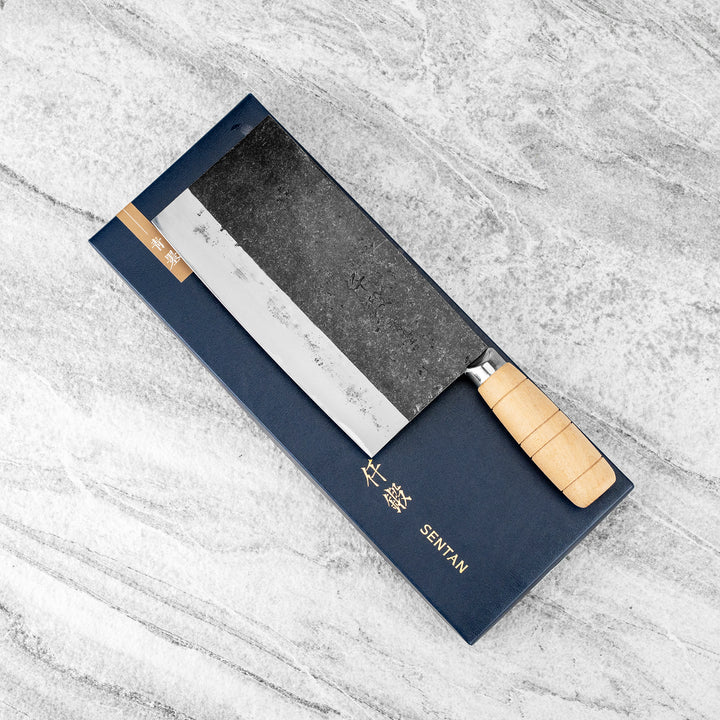 Chinese Chopping Knife 19 cm Sentan Aogami#2/Iron
