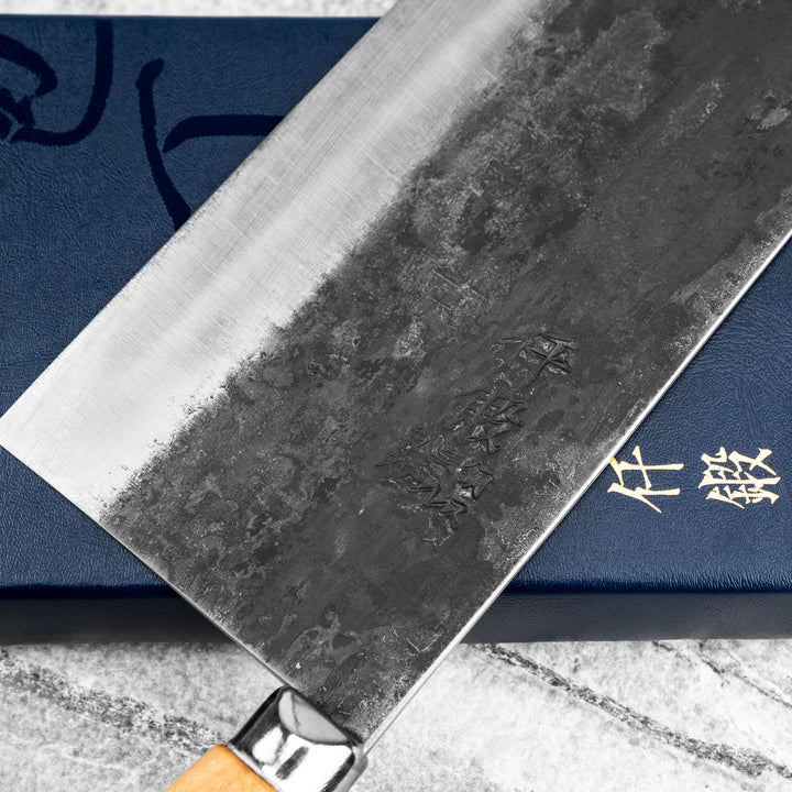 Chinese Chopping Knife 19 cm Sentan Shirogami#2/SS