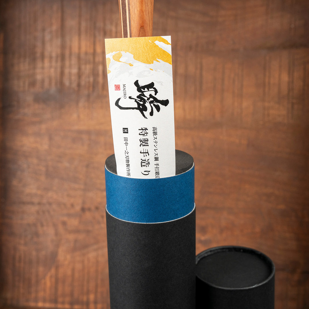 Sujihiki 24cm Shigeki Tanaka Majiro Gingami No. 3