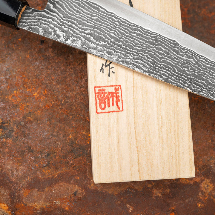 Gyuto 21 cm Shigeki Tanaka Damascus SG2