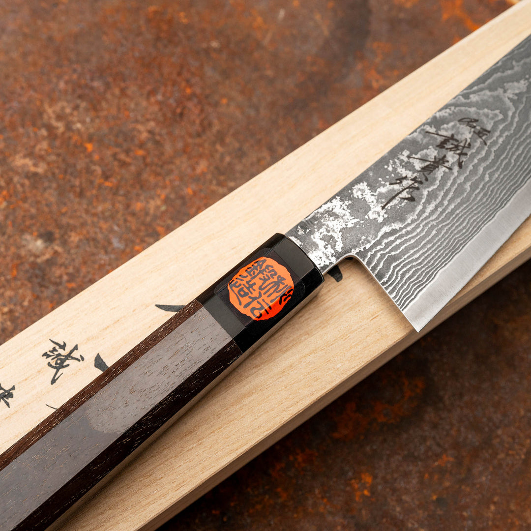 Gyuto 21 cm Shigeki Tanaka Damascus SG2