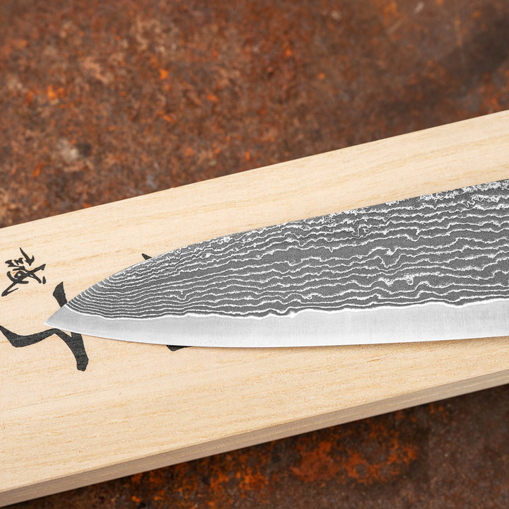 Gyuto 21 cm Shigeki Tanaka Damascus SG2
