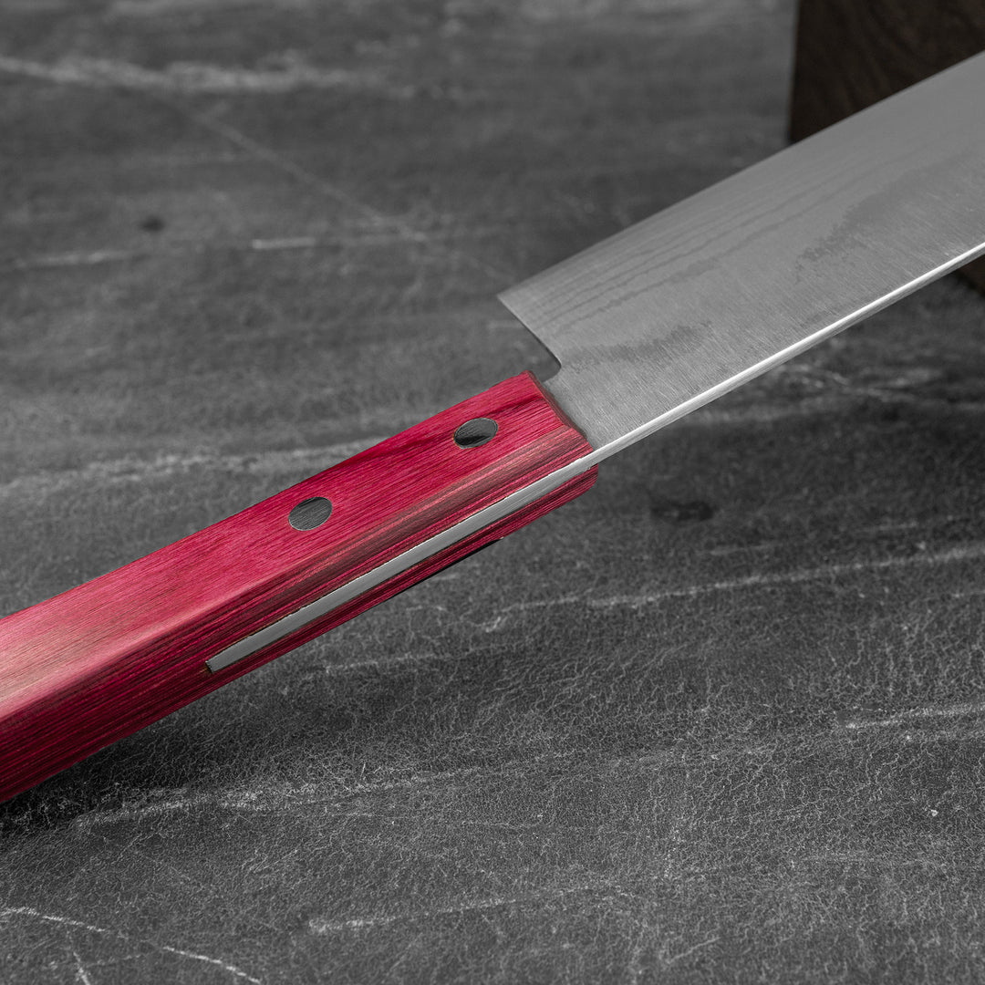 Nakiri 16,5 cm Shigeki Tanaka Pink Damascus VG-10