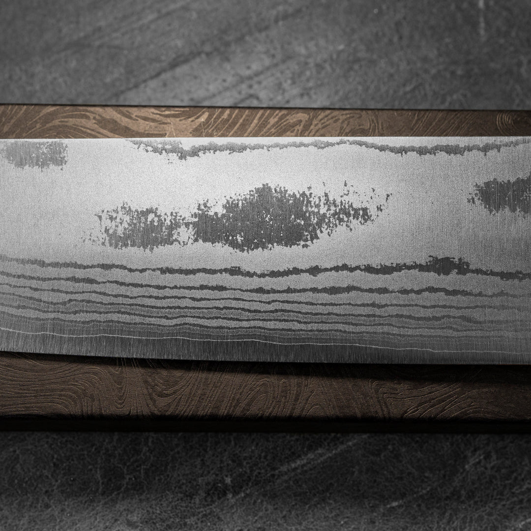 Nakiri 16,5 cm Shigeki Tanaka Red Damascus VG-10