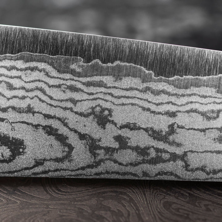 Gyuto 18 cm Shigeki Tanaka Red Damascus VG-10