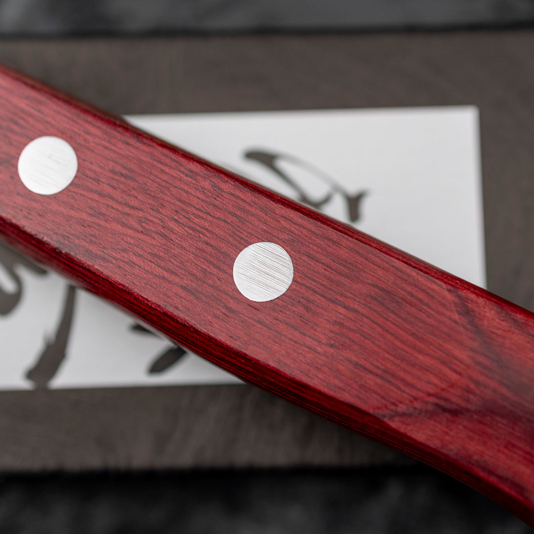 Petty 12 cm Shigeki Tanaka Red Damascus VG-10