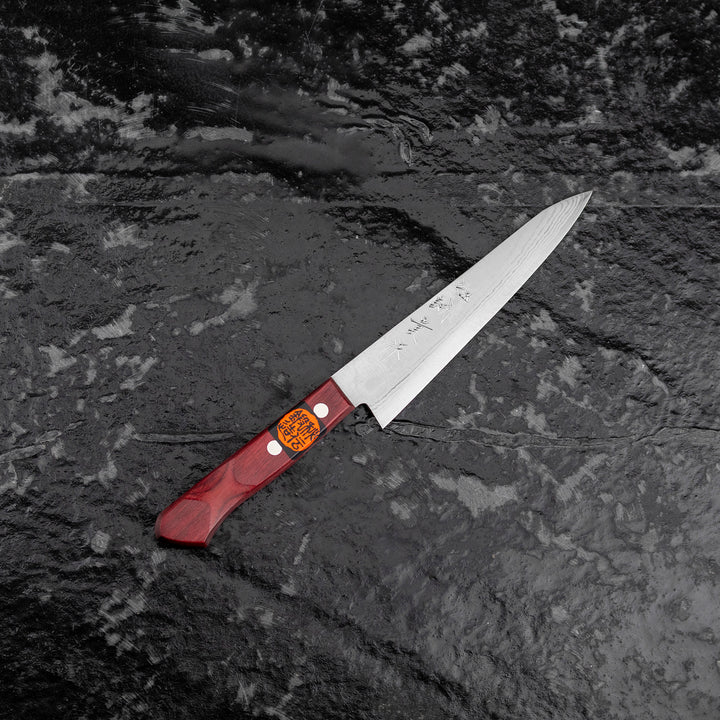 Petty 12 cm Shigeki Tanaka Red Damascus VG-10