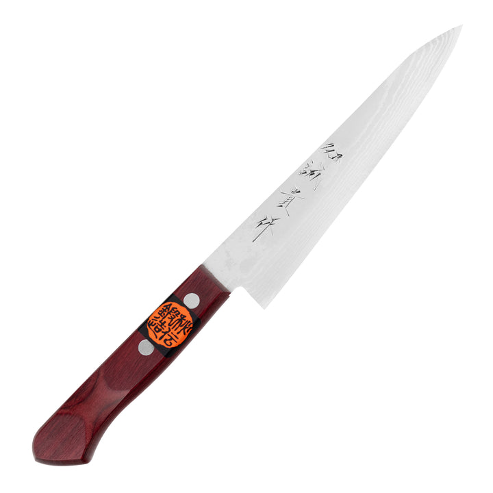 Petty 12 cm Shigeki Tanaka Red Damascus VG-10