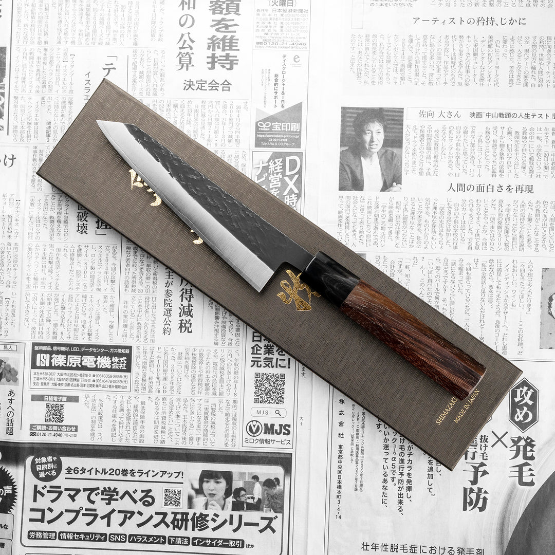 Honesuki 15 cm Shimazaki Hamono Black SLD