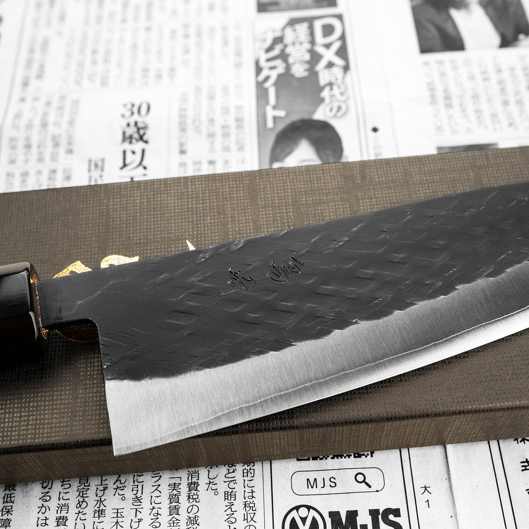 Santoku 16,5 cm Shimazaki Hamono Black SLD